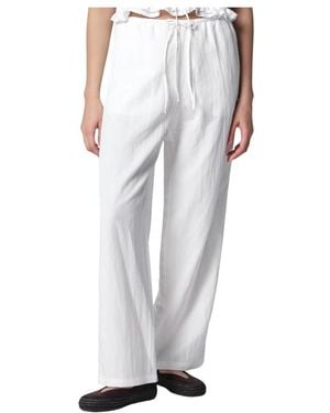 DUNST Wide Trousers - Grey