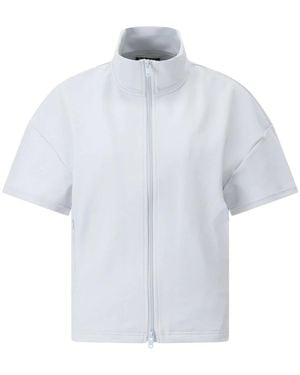 Y-3 Zip-Throughs - White
