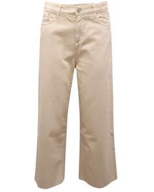 Roy Rogers Wide Trousers - Natural