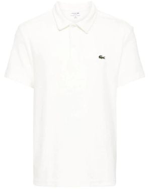 Lacoste Polo Shirts - White