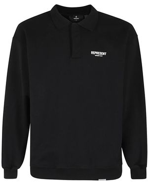 Represent Polo Shirts - Black