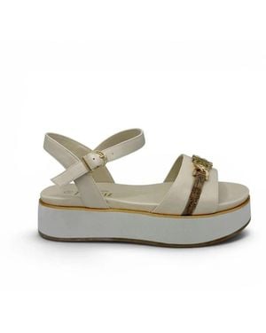 Alviero Martini 1A Classe Flat Sandals - Grey