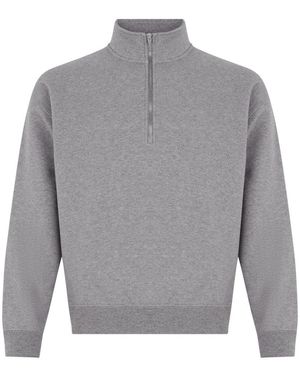 Canada Goose Hoodies & Sweatvesten ,Grijs ,Katoen Wander Quarter Zip