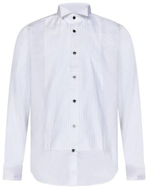 Franzese Collection Formal Shirts - Blue