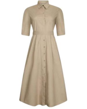 Liu Jo Midi Hemdkleid - Natur