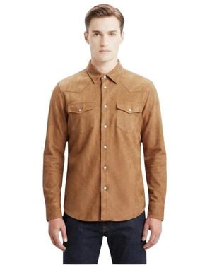 Daniele Alessandrini Casual Shirts - Natural