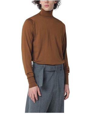 John Smedley Richards Turtleneck - Bruin