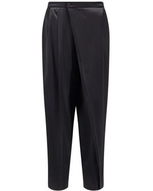 Alberta Ferretti Tapered Broeken - Zwart