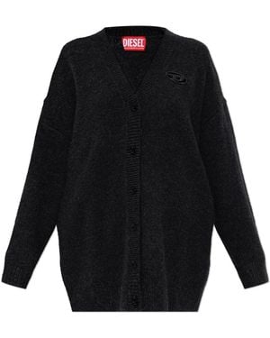 DIESEL Truien & Vesten ,Zwart ,Wol M-Areela Cardigan