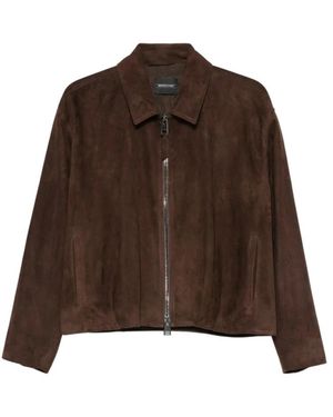 Simonetta Ravizza Leather Jackets - Brown