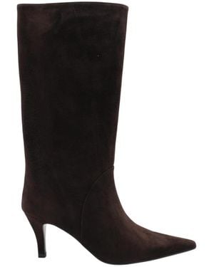 Lola Cruz Heeled Boots - Noir