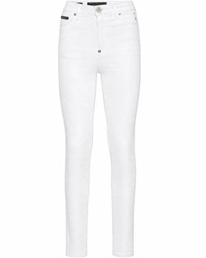 Philipp Plein Jeggings - Wit