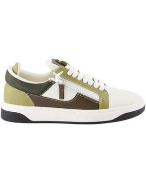 Giuseppe Zanotti Stilvolle Baskets Gz94 Für Männer - Weiß