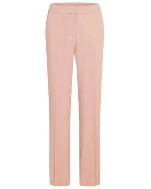 KARL LAGERFELD Straight Trousers - Rosa