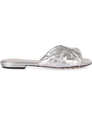 Bottega Veneta Sliders - White