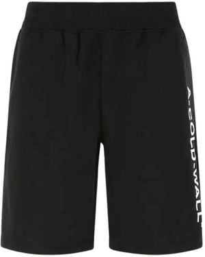 A_COLD_WALL* Essential Logo Bermuda Shorts - Zwart