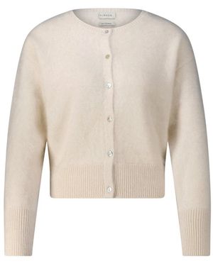 Almala Truien & Vesten ,Kasjmier Coco Brushed Cardigan - Wit