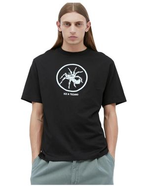 Ice & Techno T-Shirts - Negro