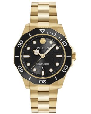 Philipp Plein Accessoires ,Geel ,Horloges - Metallic