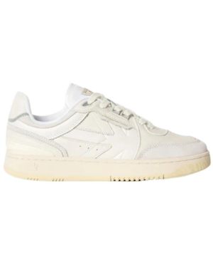 Kaotiko Boston Piping Sneakers - Wit