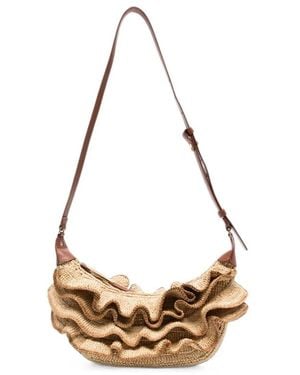 Zimmermann Goldentime Schoudertas Met Ruches - Metallic