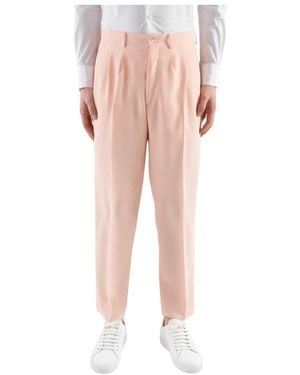 Cor Sine Labe Doli Straight Trousers - Rose