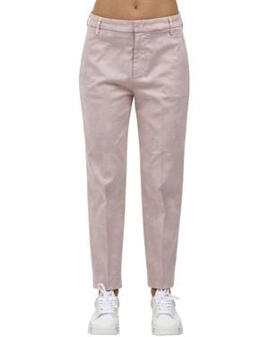 Dondup Tapered Trousers - Pink