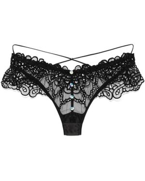 Agent Provocateur Ondergoed ,Zwart ,Nylon Seren Brief
