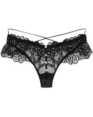 Agent Provocateur Ondergoed ,Zwart ,Nylon Seren Brief