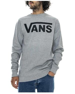 Vans Hoodies & Sweatvesten ,Grijs ,Katoen Premium Logo Crew
