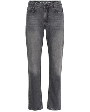 My Essential Wardrobe Straight Fit Jeans - Grey