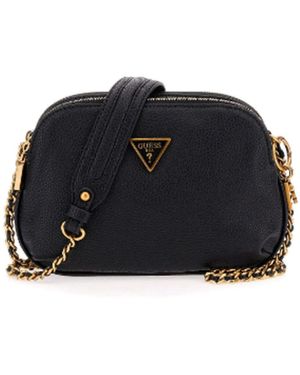 Guess Becci Double Zip Crossbody - Blau