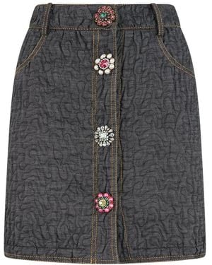 Moschino Denim Skirts - Grigio
