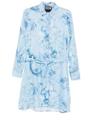 Versace Jeans Couture Shirt Dresses - Blue