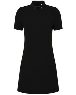 Courreges Short Jurken - Zwart