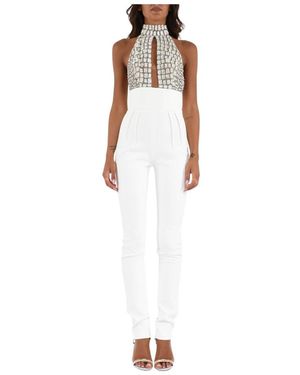Elisabetta Franchi Jumpsuits - Bianco