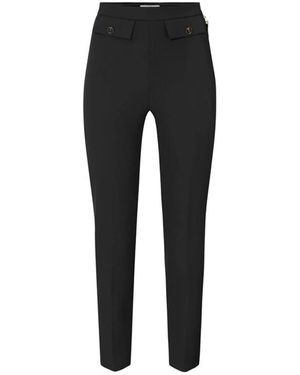 Elisabetta Franchi Schwarze Hose Mit Stil