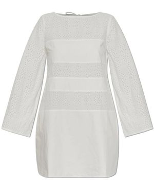 Posse Harriet Baumwollkleid - Weiß