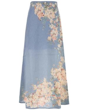 Zimmermann Maxi Skirts - Azul