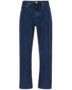 Jil Sander Jeans ,Blauw ,Denim Denim Jeans