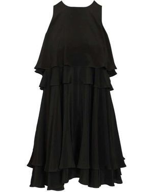 Ami Paris Short Dresses - Negro