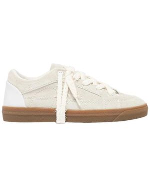 Santha Love Cut Suede Sneakers - Weiß