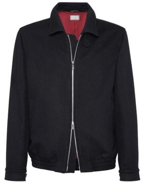 Brunello Cucinelli Bomber Jackets - Black