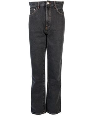 Gcds Straight Jeans - Gray
