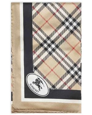 Burberry Winter Scarves - Natur
