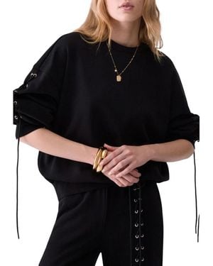 Liu Jo Sudadera Tf6276 F0334 - Zwart