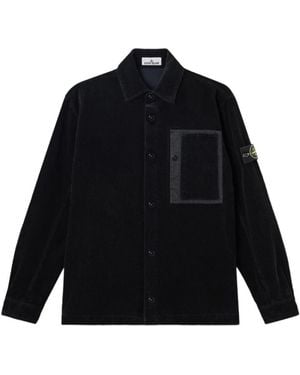 Stone Island Light Jackets - Black