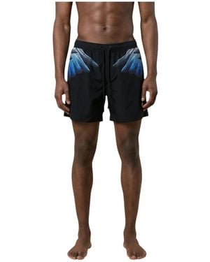 Marcelo Burlon Beachwear - Blue