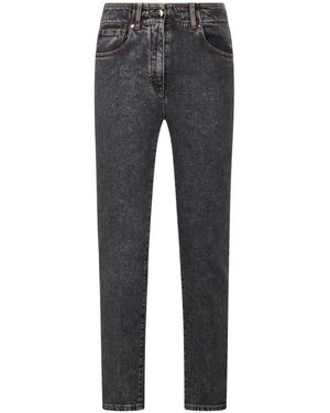 Peserico Slim-Fit Jeans - Grey