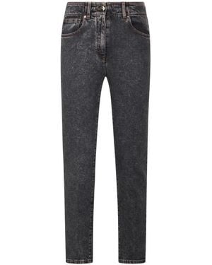 Peserico Slim-Fit Jeans - Grey